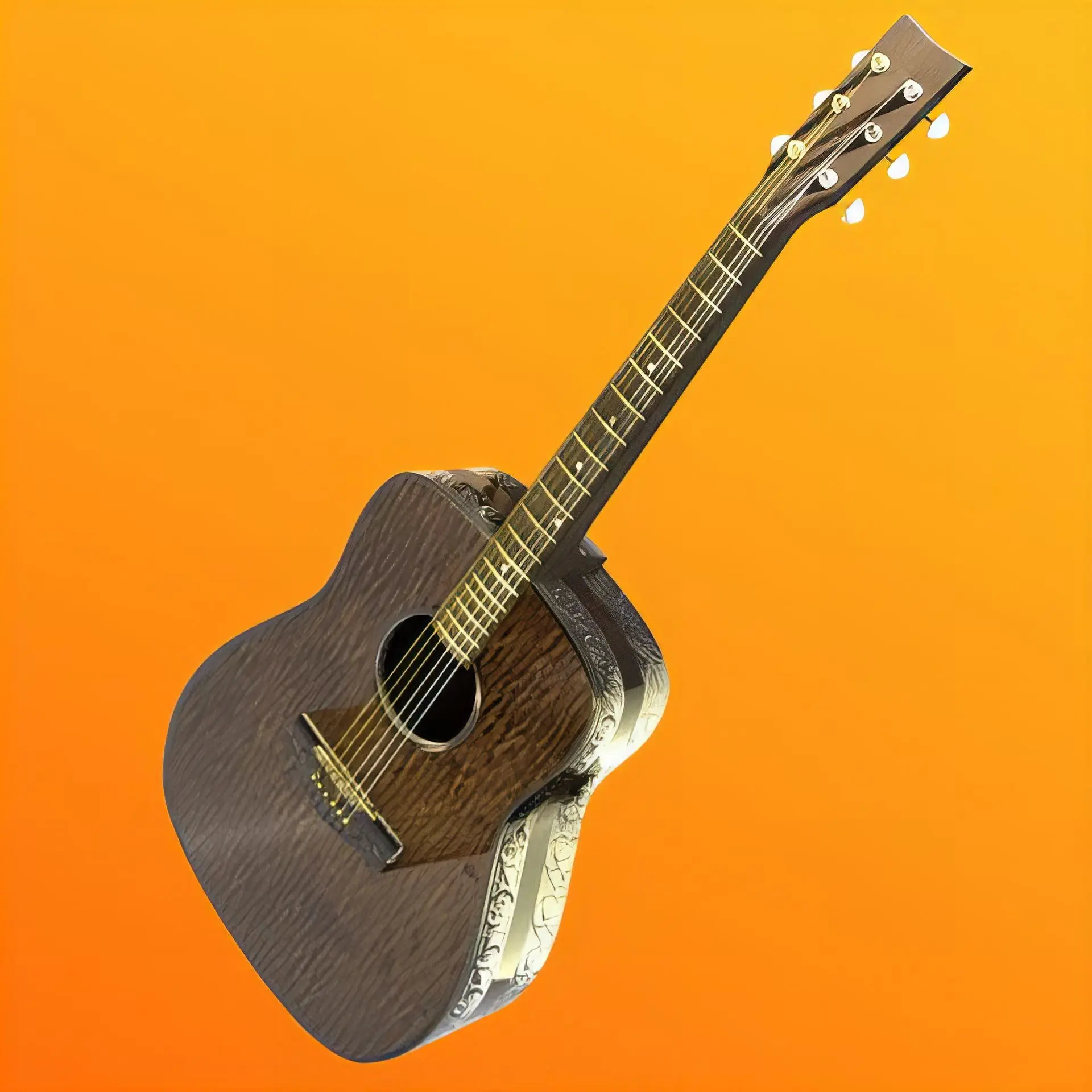 Guitare 3D concept