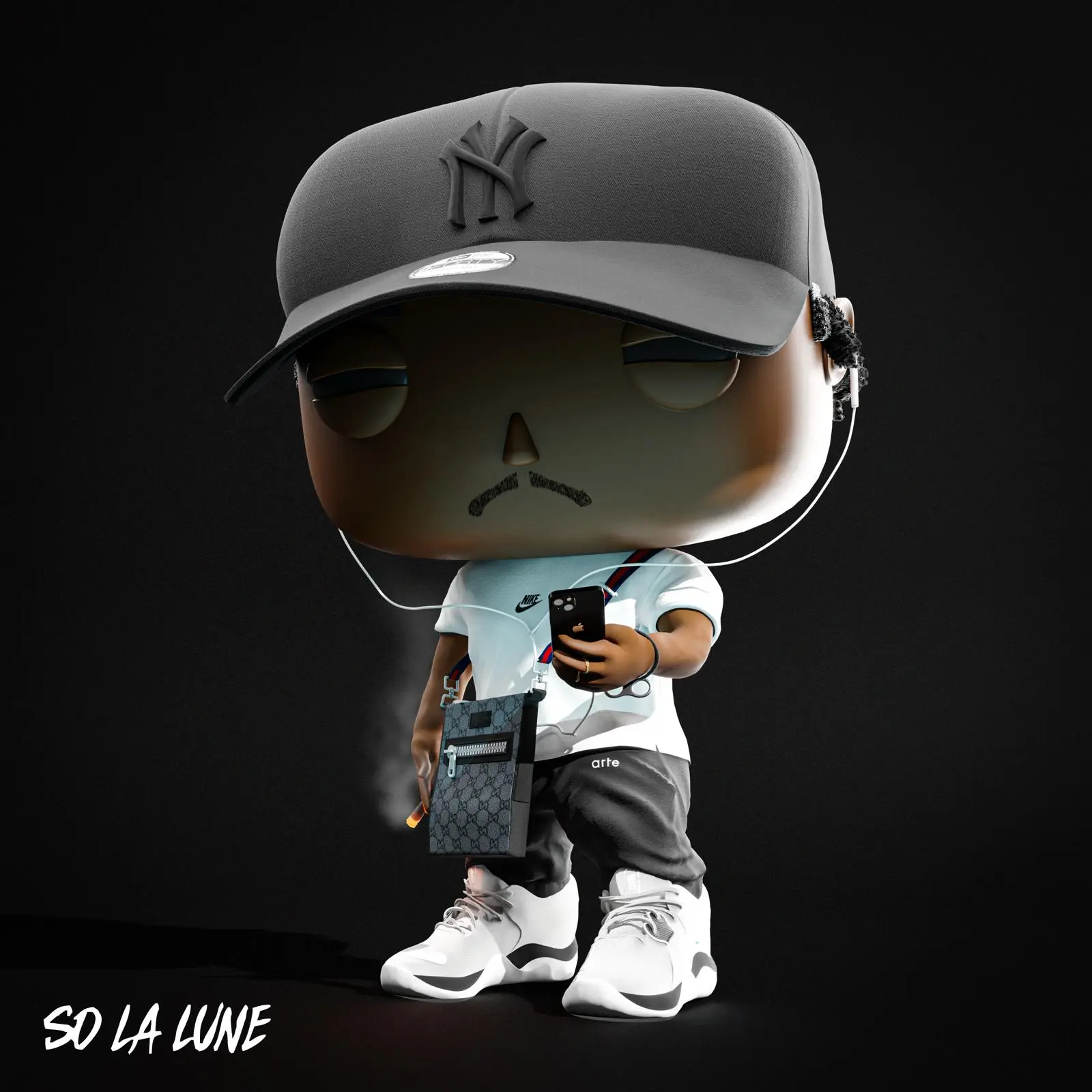 So La Lune figurine Pop 3D