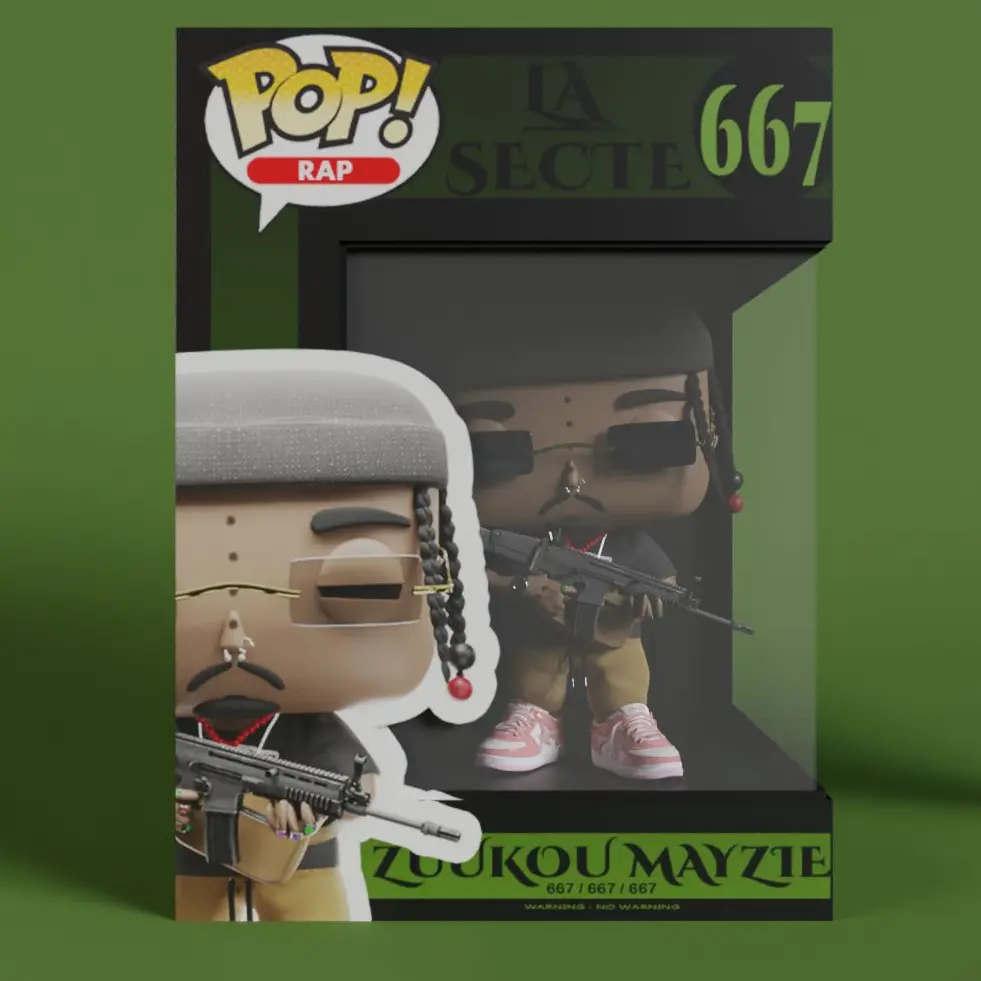 Packaging Zuukou Mayzie figurine Pop 3D