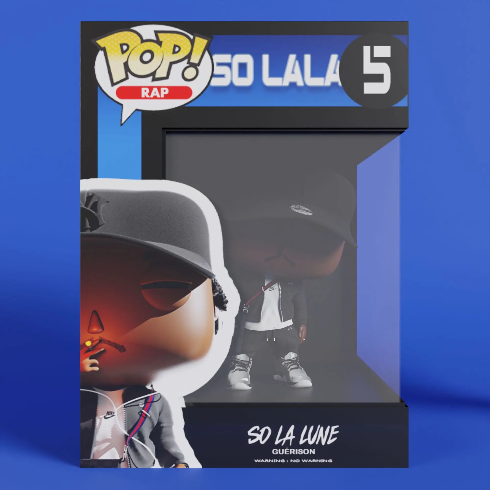 Packaging So La Lune figurine Pop 3D