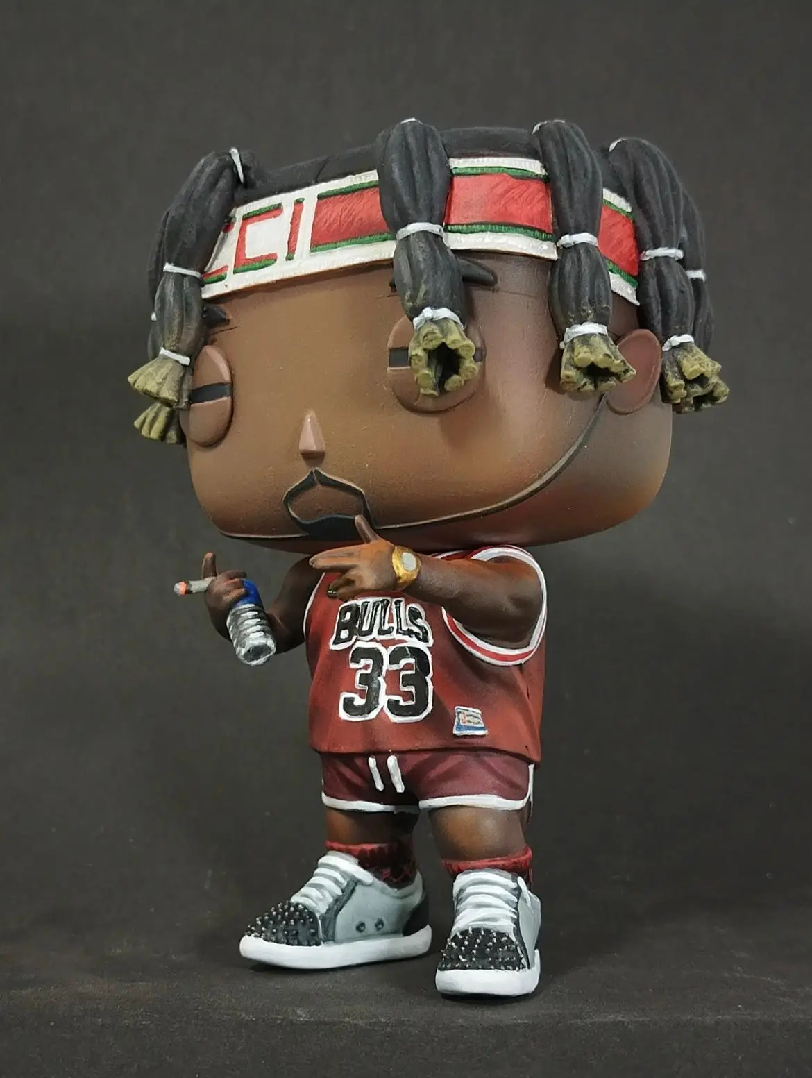 Figurine impression 3D pop rap gazo