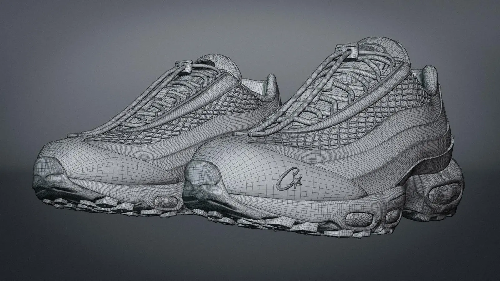 Corteiz Nike Air Max 95 SP SEQUOIA 3d