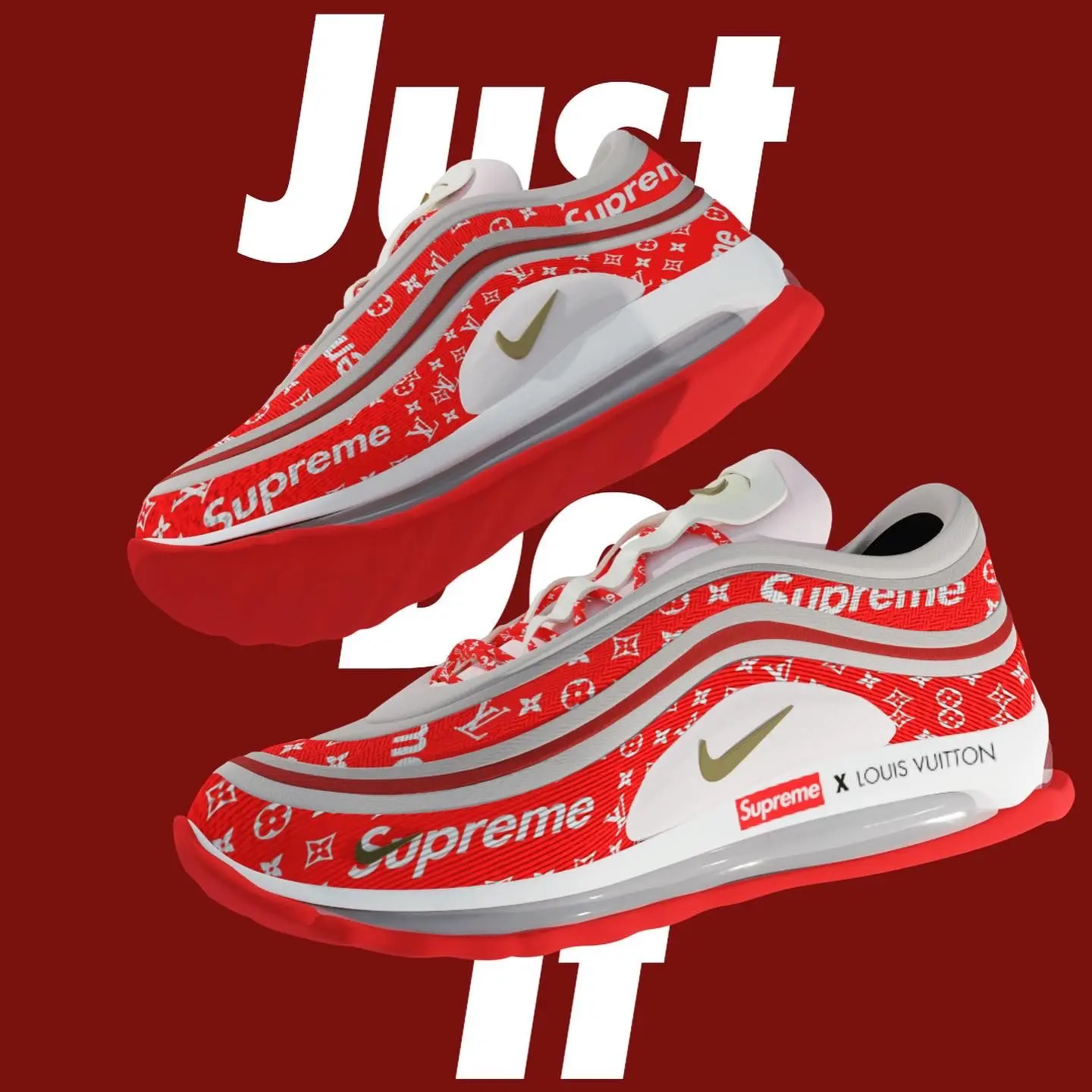 Nike supreme chaussure concept 3d